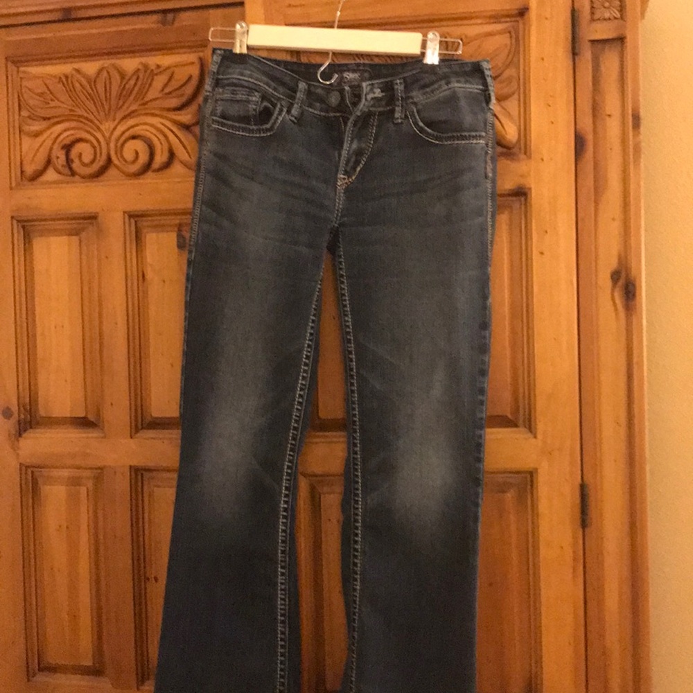 Silver jeans